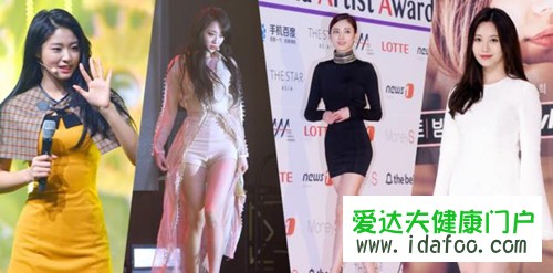 韩国女星身材排名 女星紧身衣显好身材