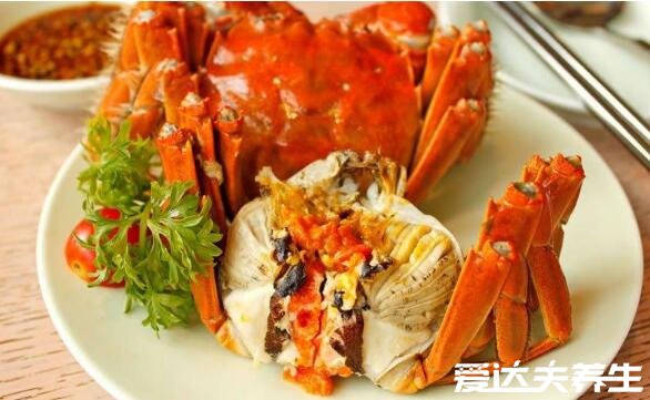 超详细螃蟹食物相克表，一定要知道吃螃蟹的禁忌(乱吃会中毒)