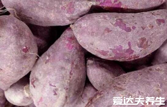紫薯的营养价值及功效与作用，含有丰富膳食纤维/润肠通便效果好