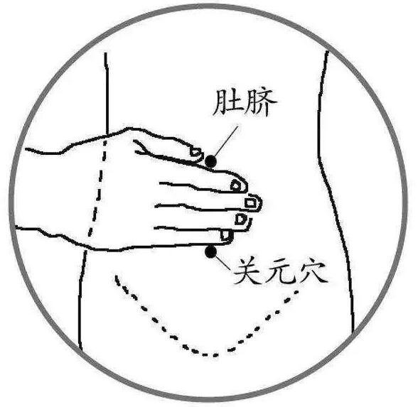 关元的准确位置图和作用，肚脐下方四指位置能治疗肾亏