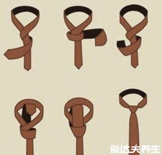 领带打法图解最简单的方法，平结最简单只需要五步便可以完成