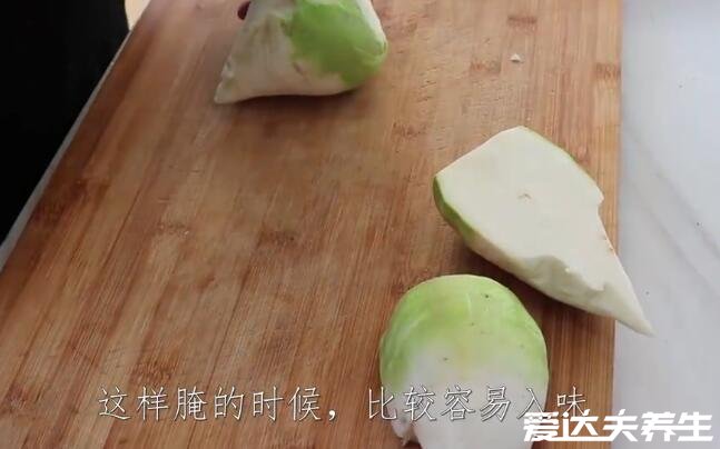 芥菜疙瘩的腌制方法，8个步骤非常简单放一年都不会坏