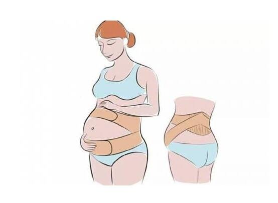 妊娠纹图片及预防方法，呈银白色瘢痕可通过托腹带预防
