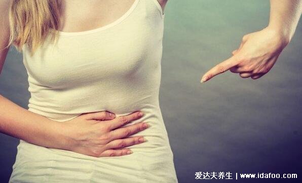 女性左上腹部隐痛位置图片，常见的胃部疾病(左下腹疼要注意)