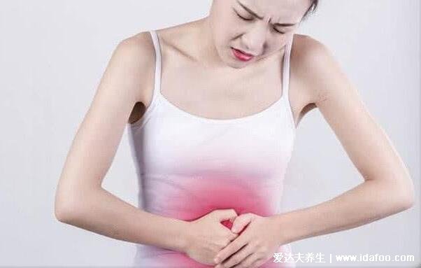 女性下腹疼痛部位图解，左下腹盆腔炎等妇科炎症/右下腹阑尾炎