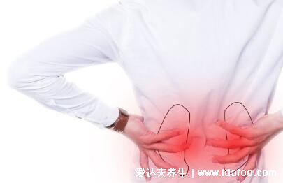 男人女人肾疼和腰疼的区别图解，肾疼通常是肾感染或者肾结石