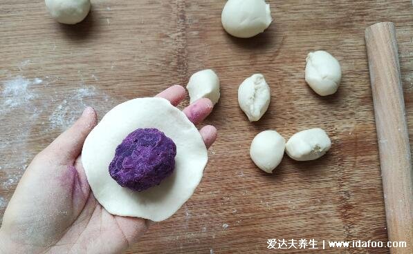 千万不要用紫薯做包子，注意放碱会变色变苦(附紫薯包正确做法)