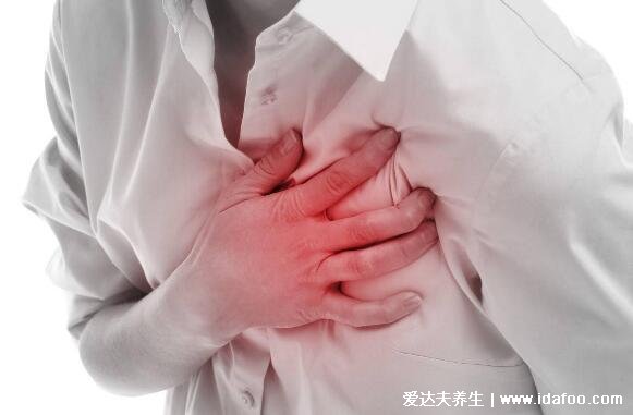 警惕心脏不好早期10个征兆，对比心脏疼痛的位置图来自测