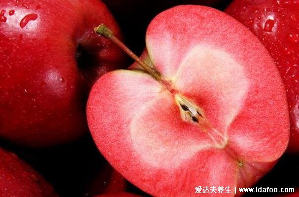 红肉苹果好吃吗口感如何，红肉苹果的功效与作用(图片)