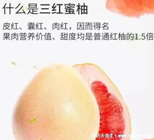 红柚子的功效与作用是什么?红心柚和三红蜜柚哪个好