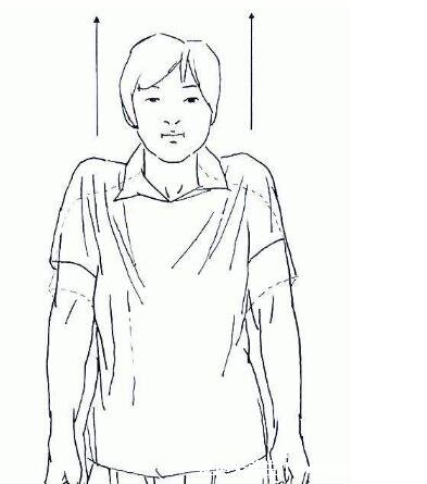 肩周炎三个动作自愈方法，上下耸肩/环绕耸肩/双手交替拍打穴位