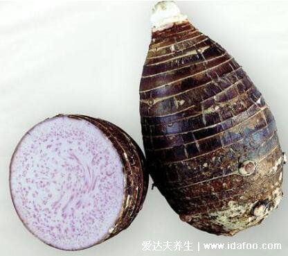荔浦芋头和香芋的区别图，个头大吃起来更粉糯香甜的是荔浦芋头