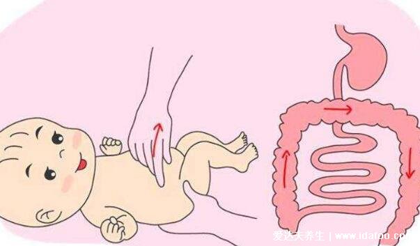 新生儿肠胀气的症状和缓解办法，注意喂奶之后要拍嗝(4招超管用)