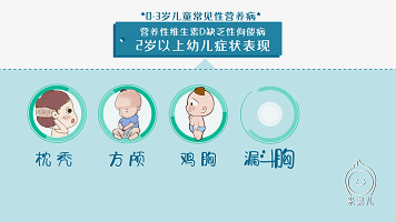 婴儿佝偻病睡姿图片，警惕骨骼发育的4种情况(平躺睡觉) 